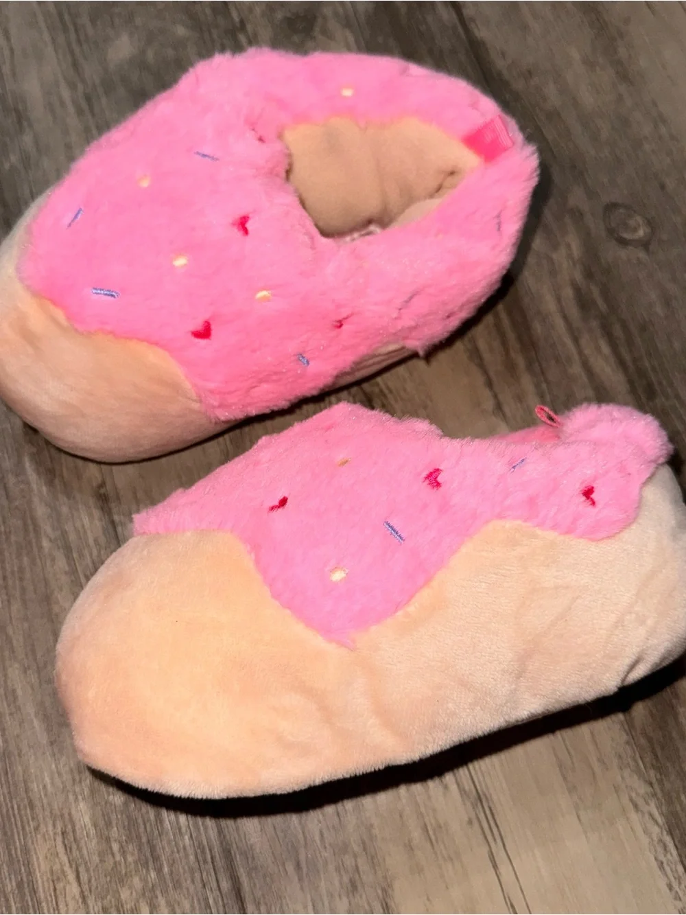 Carter's Plush Cupcake Donut Slippers